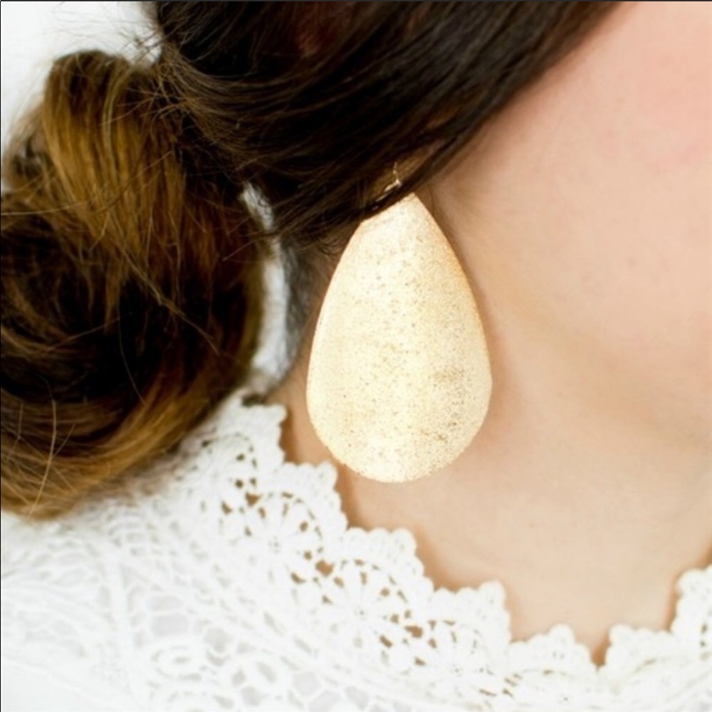 Rose Gold drop earrings